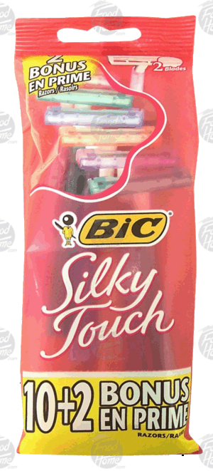 Bic Silky Touch twin select disposable razors for women 10 count