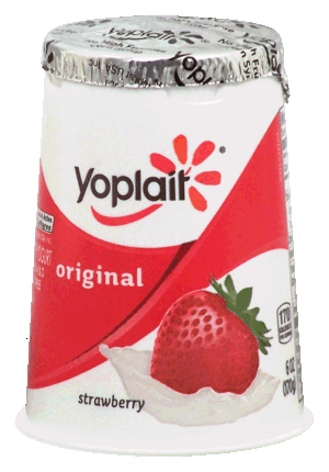 Yoplait Original strawberry yogurt 99% fat free 6 ounce