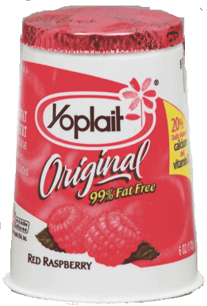 Yoplait Original red raspberry 99% fat free 6 ounce