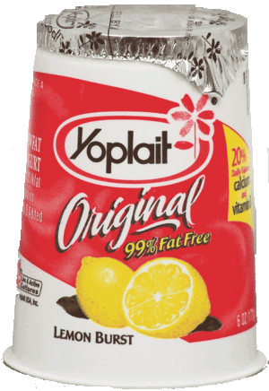 Yoplait Yogurt original lemon burst 99% fat free 6 ounce