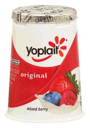 Yoplait Original lowfat mixed berry 99% fat free 6 ounce