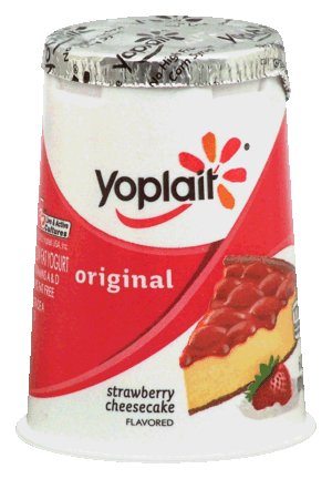Yoplait Original strawberry cheesecake 99% fat free 6 ounce