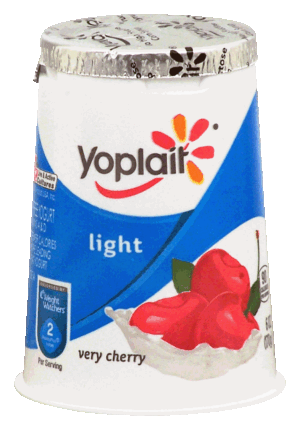 Yoplait Light very cherry fat free yogurt 6 ounce