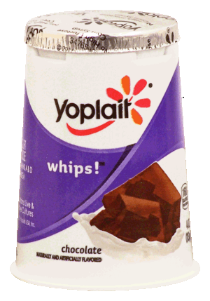 Yoplait Whips! chocolate yogurt mousse 6 ounce