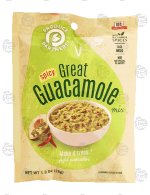 Produce Partners Guacamole Mix Great Spicy 1 ounce