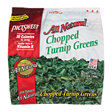 Pict-sweet chopped turnip greens 12 ounce