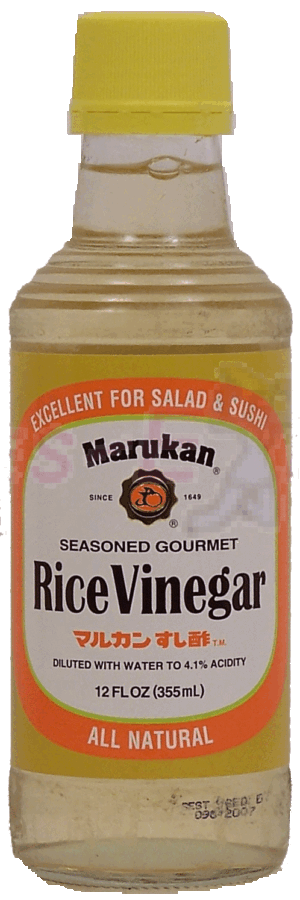 Marukan seasoned gourmet rice vinegar excellent for salad & sushi 12 fluid ounce