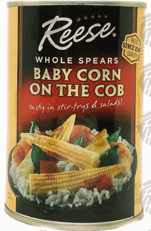 Reese baby corn on the cob, whole spears 15 ounce