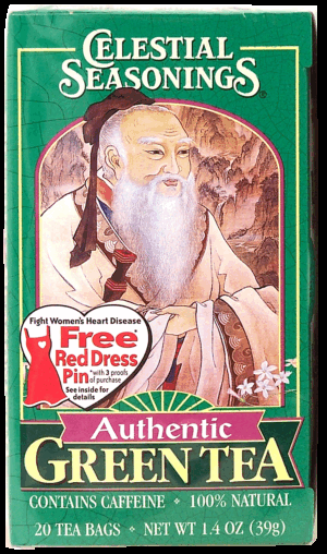 Celestial Seasonings Authentic green tea, 20-bags 1.4 ounce