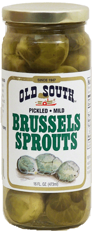 Old South brussels sprouts, pickled, mild 16 fluid ounce