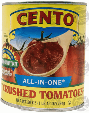 Cento all in one crushed tomatoes, sealed can 28 ounce