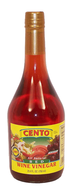 Cento all natural red wine vinegar 25.4 fluid ounce