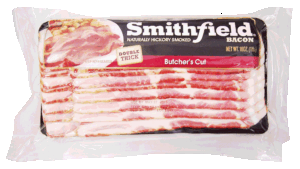 Smithfield double thick naturally hickory smoked, butcher's cut 16 ounce