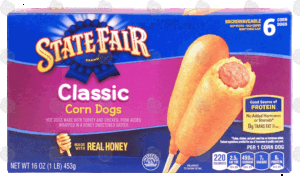 State Fair classic corn dogs, 6 ct 16 ounce