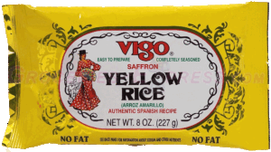 Vigo saffron yellow rice, authentic spanish recipe 8 ounce
