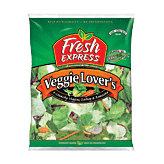 Fresh Express Veggie Lover's Salad Blend w/Carrots & Sugar Snap Peas 12 ounce