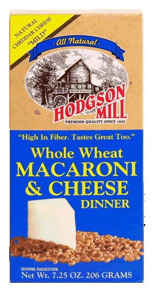 Hodgson Mill whole wheat macaroni & cheese dinner 7.25 ounce