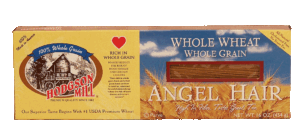 Hodgson Mill angel hair, whole wheat whole grain pasta 16 ounce