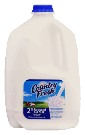Country Fresh 2% reduced fat milk 1 gallon