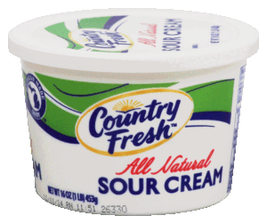 Country Fresh all natural sour cream 16 ounce