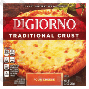 Digiorno Traditional Crust four cheese pizza 9.2 ounce