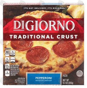 Digiorno Traditional Crust pepperoni pizza 9.3 ounce