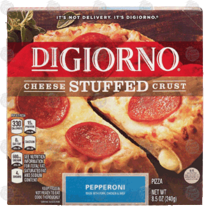 Digiorno Cheese Stuffed Crust pepperoni pizza 8.5 ounce