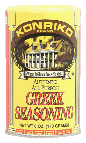 Konriko greek seasoning, all purpose 6 ounce