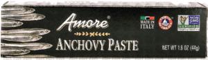 Amore all natural anchovy paste 1.6 ounce