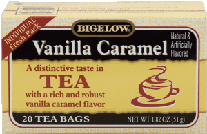 Bigelow Blend Tea Bags Vanilla Caramel 20 count