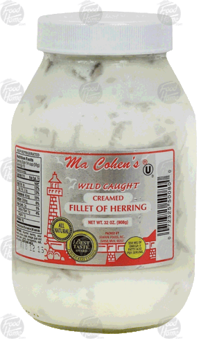 Ma Cohen creamed fillet of herring 32 ounce