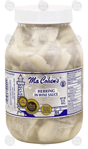 Ma Cohen herring in wine sauce 32 ounce