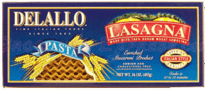 Delallo Fine Italian Foods lasagna pasta 16 ounce