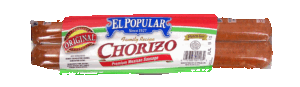 El Popular chorizo; premium mexican sausage, original, gluten-free 12 ounce