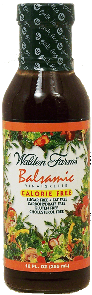 Walden Farms balsamic vinaigrette, sugar free 12 fluid ounce