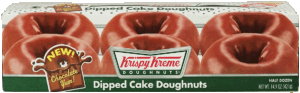 Krispy Kreme dipped cake doughnuts, half dozen 14.9 ounce