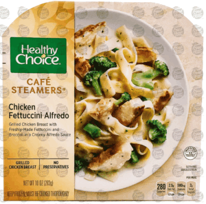 Healthy Choice Cafe Steamers chicken fettuccini alfredo 10 ounce