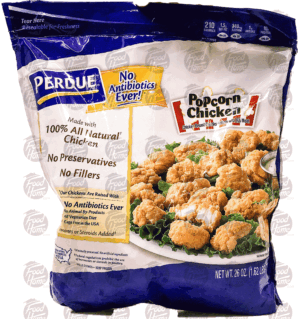 Perdue popcorn chicken, frozen bag 26 ounce