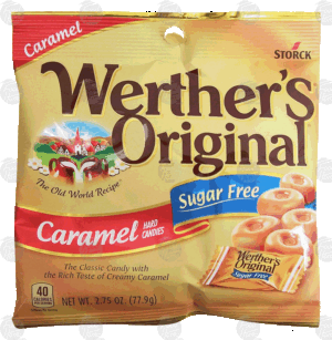 Werther's Original sugar free caramel hard candies 2.75 ounce