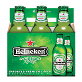Heineken Lager Beer 12 Oz 6 pack