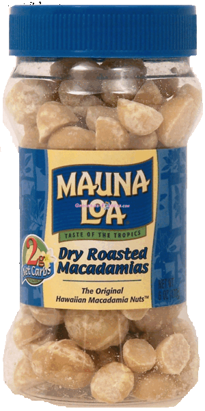 Mauna Loa dry roasted macadamias 6 ounce