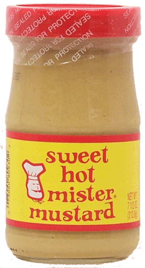 Mister Mustard sweet hot mustard 7.5 ounce