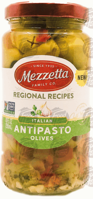 Mezzetta Regional Recipes olives, italian, antipasto 10 fluid ounce