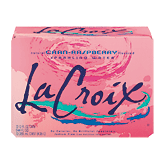 La Croix cran-raspberry flavored sparkling water, 12-fl. oz. cans 12 pack