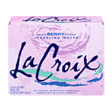 La Croix Sparkling Water Natural Berry 12 Oz 12 pack