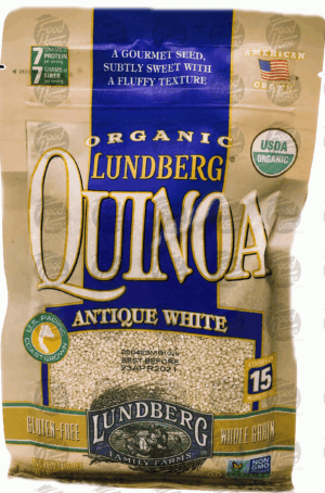 Lundberg Family Farms organic quinoa, antique white, gluten-free 1 pound