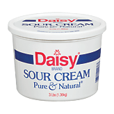 Daisy sour cream, pure & natural 3 pound