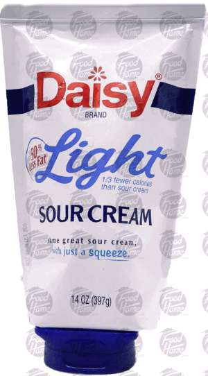 Daisy Light sour cream, squeeze bottle 14 ounce