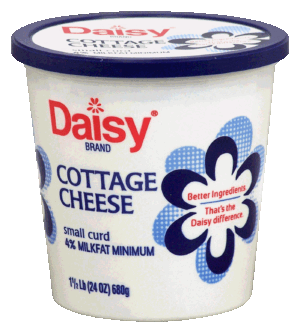 Daisy Cottage Cheese 4% milkfat minimum 24 ounce