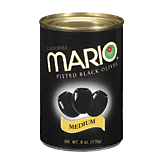 Mario California pitted ripe olives, medium 6 ounce